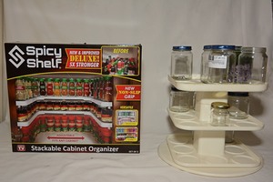 lot 113 image: Spicy Shelf cabinet organizer & miscellaneous cabinet organizer