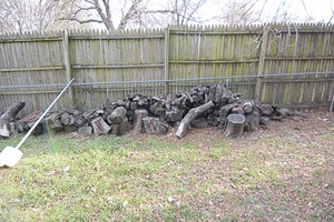 lot 201 image: Assorted firewood