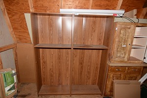 lot 205 image: Storage cabinet with 4 storage areas