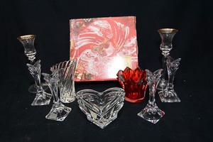 lot 154 image: Assorted Mikasa crystalware