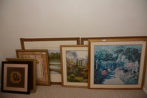 lot 184 image: Framed artwork