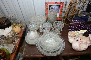 lot 426 image: Assorted Glassware, Plates, Serving Dishes, Bowls
