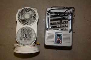 lot 435 image: Honeywell and Lakewood Space Heaters
