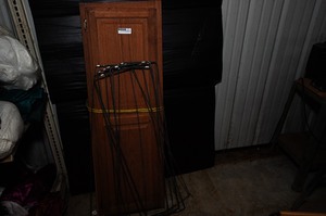 lot 251 image: Wooden cabinet door