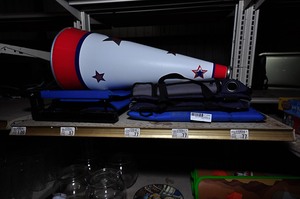 lot 364 image: Cheerleading Megaphone, Bench Seats
