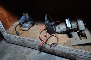 lot 384 image: Electric Skill Saw, Electric Sander