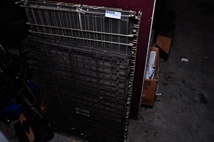 lot 388 image: Large Dog Crate