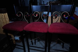 lot 393 image: Kitchen Barstools