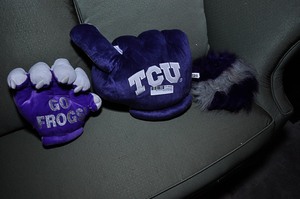 lot 403 image: TCU (Texas Christian University) Memorabilia