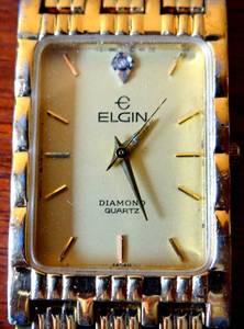 lot 4 image: vintage Elgin Mens Watch Model FM186 2035.