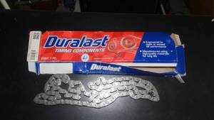 lot 61 image: Duralast Timing Chain C-390 Chevrolet Pontiac Oldsmobile - UNUSED (1997-2002)