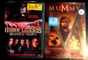 lot 73 image: LOT OD 3 MUMMY TRILOGY DVDS PLUS URBAN LOEGENDS BLOODY MARY
