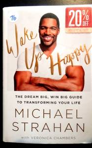 lot 76 image: MICHAEL STRAHANS HARBACK COVER - WAKE UP HAPPY