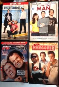 lot 77 image: LOT OF 4 COMEDY DVDs