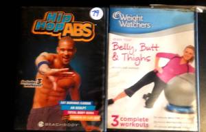 lot 79 image: ASSORTED LOT OF WORKOUT DVDs