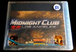 lot 83 image: PLAYSTATION 3 - MIDNIGHT CLUB LOS ANGELES GAME