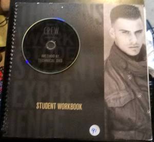 lot 91 image: CREW TRAINING DVD AND HANDBOOK FOR HAIR STYLING