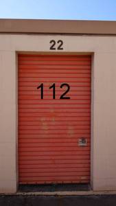 lot 112 image: UNIT E022 - 8 X 10 LOCKER (UNPAID FORECLOSURE) - INCLUDES 5000W ELECTRIC GENERATOR