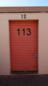 lot 113 image: UNIT E019 - 10 X 14 LOCKER (UNPAID FORECLOSURE) - ART AND FURNITURE