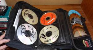 lot 125 image: LARGE BINDER WITH APPROXIMATELY 100 MUSIC CDS