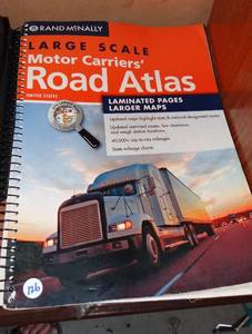 lot 126 image: Rand Mcnally USA Road Atlas  BEST Large Scale Travel Maps United States - ORIG $125