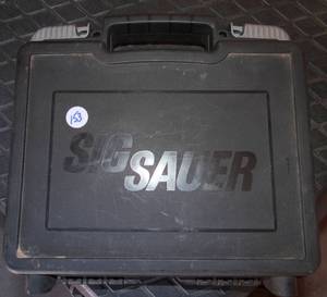 lot 153 image: SIG SAUER LOCKABLE HARD GUN CASE