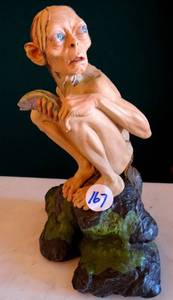 lot 167 image: Smeagol SideShow Weta Collectible Gollum Statue Lord of The Rings The Two Towers