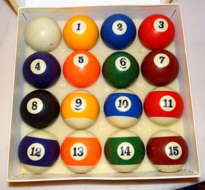 lot 177 image: TOURNAMENT CHOICE 2 14 BILLIARD BOARD SET WITH RACK