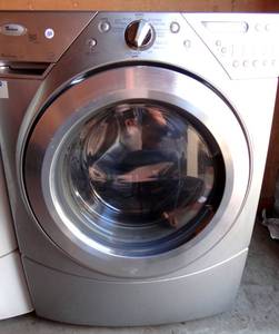 lot 180 image: Whirlpool Duet Steam Front Load Washer - ORIG Retail over $1400
