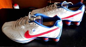 lot 271 image: VINTAGE NIKE SHOX TL - SIZE 10 - GOOD CONDITION