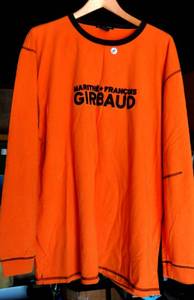 lot 284 image: VINTAGE GIRBAUD 100% COTTON LONG SLEEVE SHIRT - SIZE XXL
