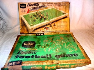 lot 8 image: 2 vintage Tudor Electric Football games