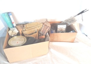 lot 101 image: Misc lot (tool belt, timer, multi-testers)