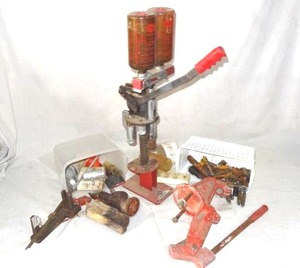 lot 152 image: MEC & CH Reloading Presses w assessories