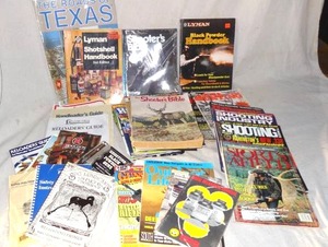 lot 160 image: Large assortment of Reloading Books and HuntingShooting magaziines