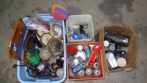 lot 167 image: 4 boxes w Misc Contents as shown in photos