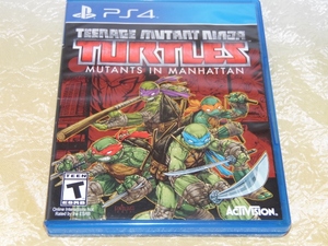 lot 15 image: PS4 TEENAGE MUTANT NINJA TURTLES MUTANTS IN MANHATTEN