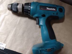 lot 119 image: MAKITA CORDLESS DRILL