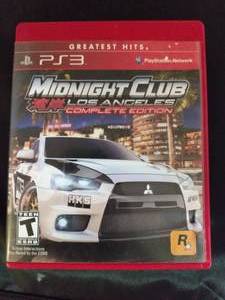 lot 82 image: PS3 MIDNIGHT CLUB LOS ANGELES COMPLETE EDITION