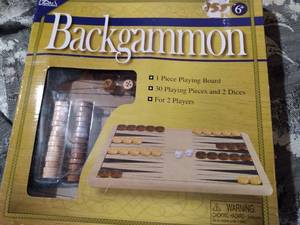 lot 156 image: BACKGAMMON   GAME