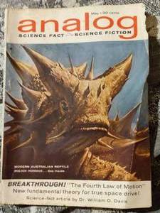 lot 159 image: VINTAGE ANALOG SCIENCE FACT-SCIENCE FICTION MAGAZINE FROM MAY 1962