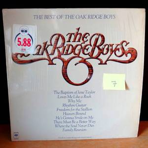 lot 7 image: 1978 -  Best of The Oak Ridge Boys - Record Album Vinyl LP  Excellent Condition