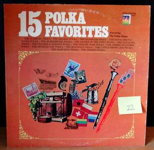 lot 22 image: RARE 15 POLKA FAVORITES BY THE POLKA KINGS (SCRAPBOOK RECORDS) HARD TO FIND