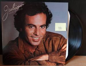 lot 38 image: VINTAGE  JULIO IGLESIAS JULIO Columbia Records VINYL LP