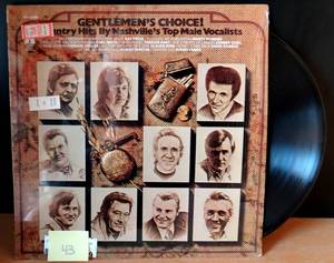 lot 43 image: 1973 - Various  Gentlemens Choice Country Hits By Nashvilles Top Male Vocalists