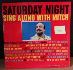 lot 45 image: 1960 - Saturday Night Sing Along With Mitch Miller Vinyl Record Album LP