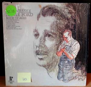 lot 60 image: VINTAGE  Tennessee Ernie Ford Rock Of Ages LP Pickwick SPC-3353