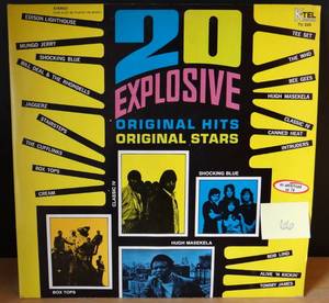 lot 66 image: 1971 -  Vintage K-Tel 20 EXPLOSIVE ORIGINAL HITS Vinyl Compilation Album