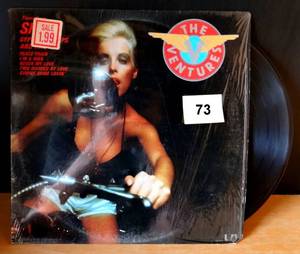 lot 73 image: RARE 1971 The Ventures THEME FROM SHAFT (United Artists UAS5547) 1971 LP original pressing $$$$