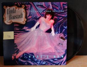 lot 78 image: 1989 -  Linda Ronstadt & The Nelson Riddle Orchestra - Whats New LP 1983 Asylum EX